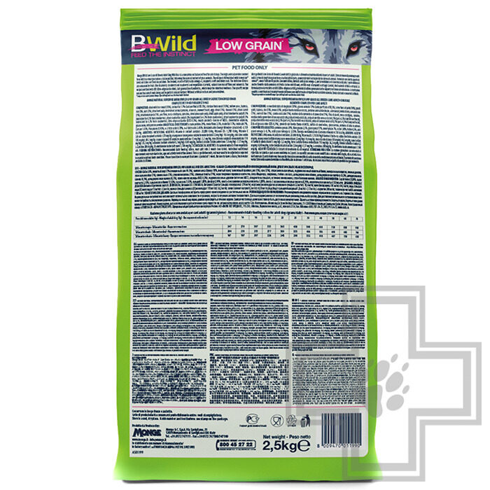Monge LOW GRAIN Корм низкозерновой для взрослых собак всех пород, с диким кабаном Monge LOW GRAIN Корм низкозерновой для взрослых собак всех пород, с диким кабаном