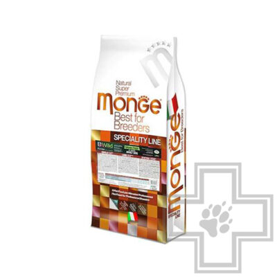 Monge GRAIN FREE Корм беззерновой для взрослых собак всех пород, с ягненком и картофелем