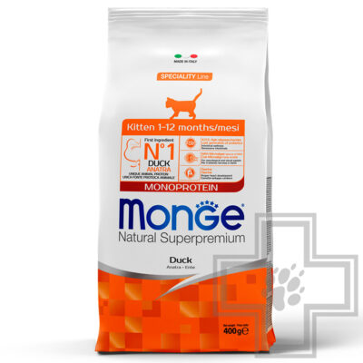 Monge Monoprotein Корм для котят, с уткой