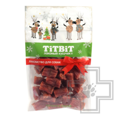 TiTBiT Колбаски телячьи для собак (Новогодняя коллекция)