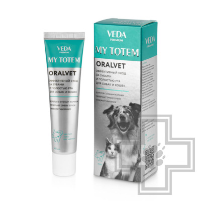 Veda MY TOTEM ORALVET Гель для зубов и полости рта собак и кошек