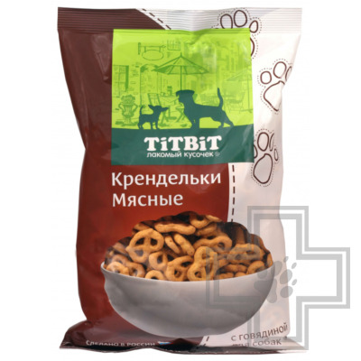 TiTBiT Крендельки мясные с говядиной для собак