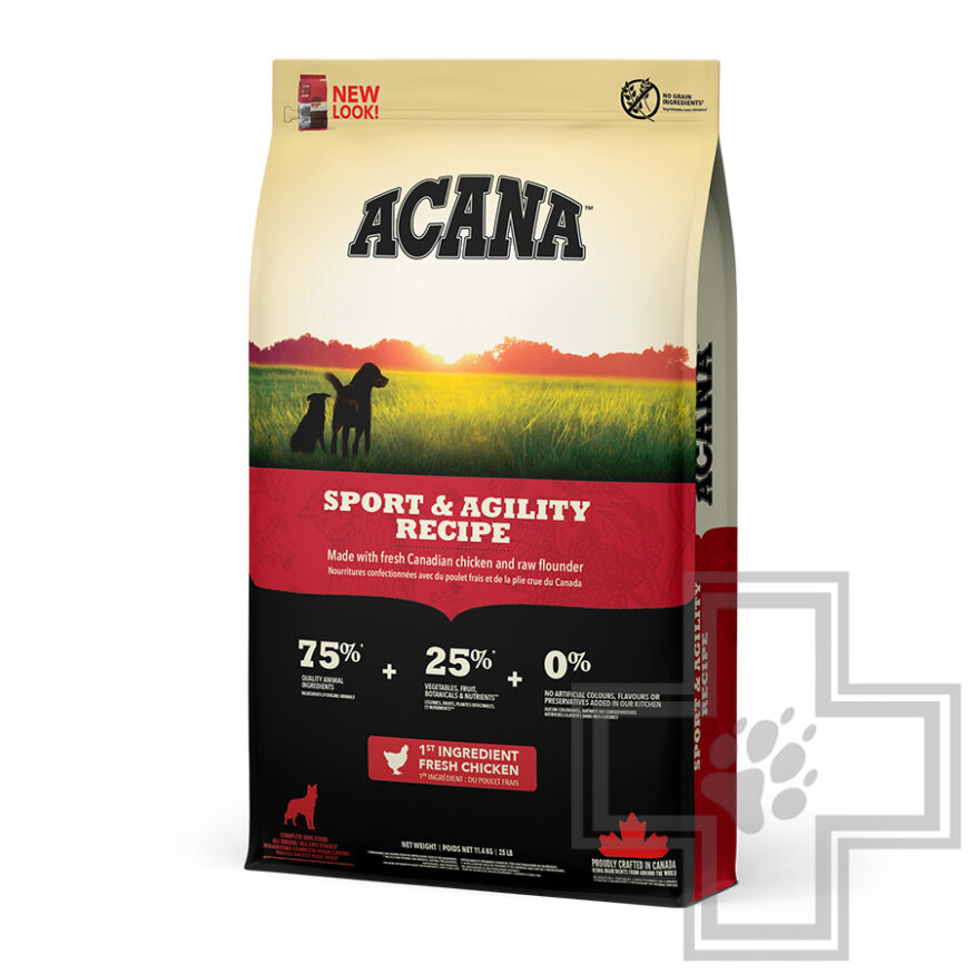 Acana Sport & Agility Корм для активных собак всех пород, с курицей