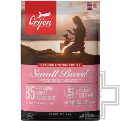 Orijen Small Breed Корм беззерновой для взрослых собак мелких пород, с птицей