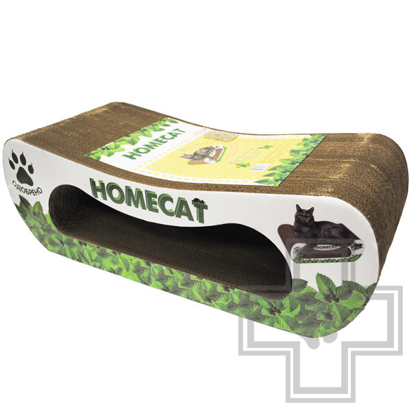 HOMECAT Когтеточка "Мятная волна" большая