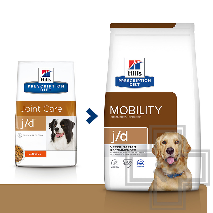 Hill's PD j/d Mobility Корм-диета для поддержания здоровья суставов собак