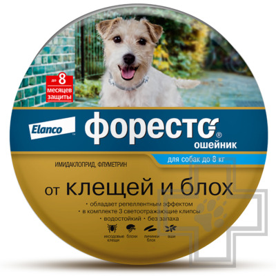 Foresto Ошейник от блох и клещей для собак (цена за 1 ошейник)