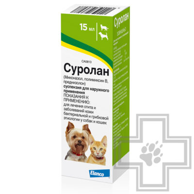 Суролан Суспензия для лечения отитов