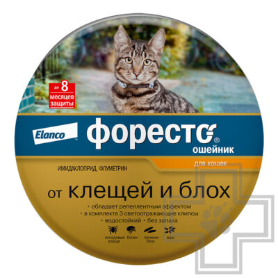 Foresto Ошейник от блох и клещей для кошек