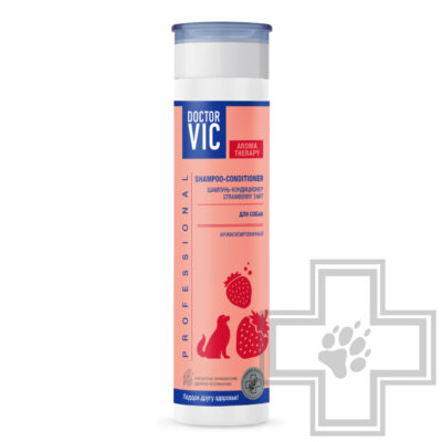 Doctor VIC Шампунь-кондиционер «Strawberry tart» для собак