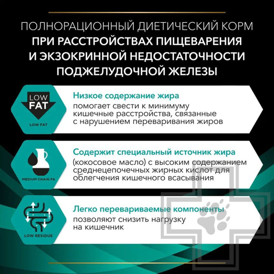 Pro Plan VD EN Gastrointestinal Корм-диета для собак при расстройствах пищеварения