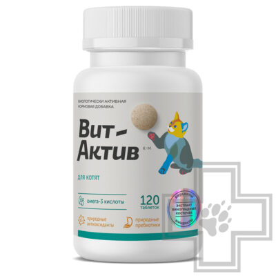 Вит-Актив Витаминно-минеральный комплекс для котят