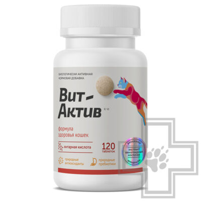 Вит-Актив Витаминно-минеральный комплекс "Формула здоровья кошек"