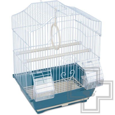 TRIOL Клетка для птиц, эмаль, 30х23х39 см