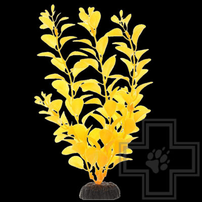 BARBUS пластиковое растение Людвигия ярко-желтая, 20см