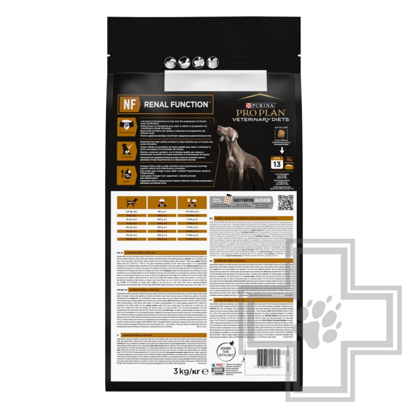 Pro Plan VD NF Корм-диета для собак всех пород при хронической почечной недостаточности