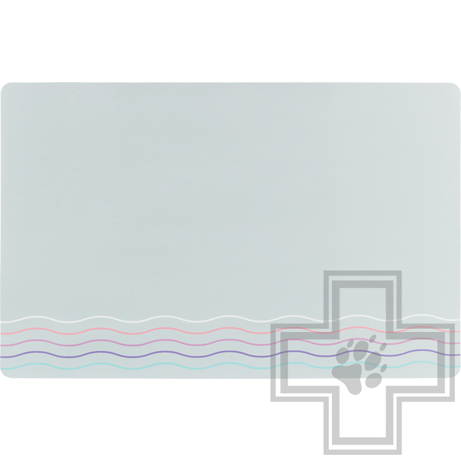 Trixie Коврик под миску с рисунком "Волны"