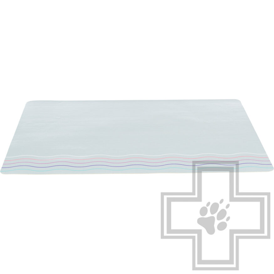 Trixie Коврик под миску с рисунком "Волны" Trixie Коврик под миску с рисунком "Волны"