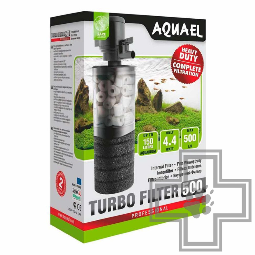 Aquael Внутренний фильтр TURBO FILTER 500 (N)