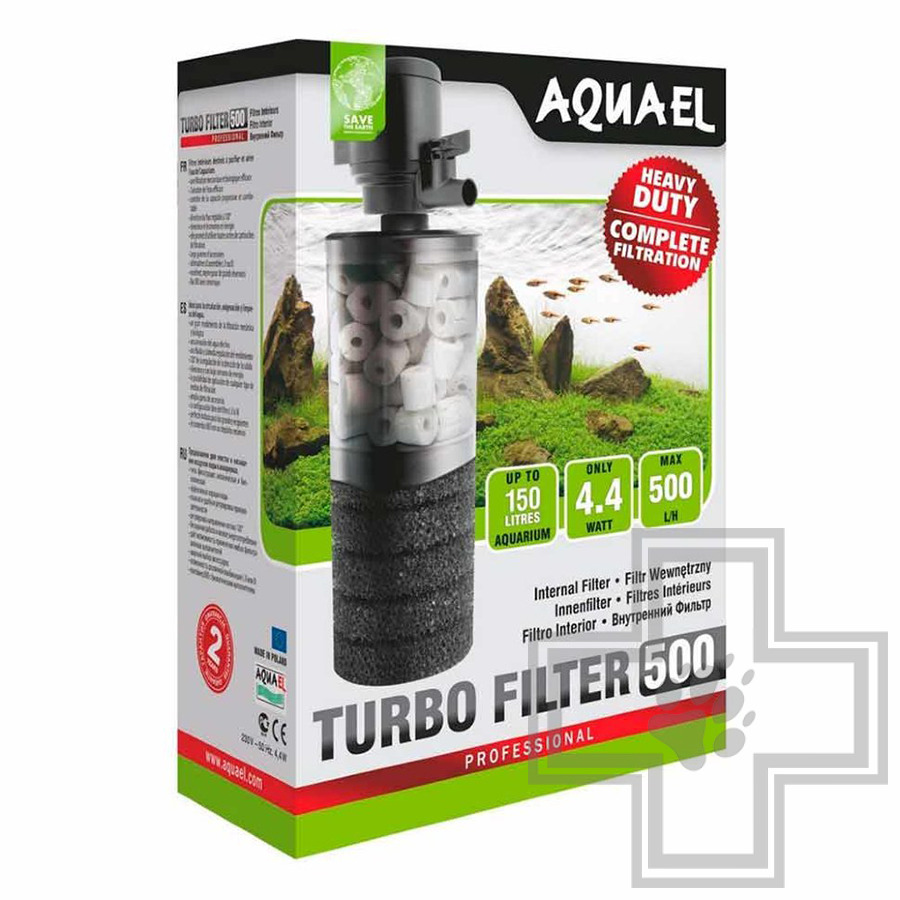 Aquael Внутренний фильтр TURBO FILTER 500 (N)