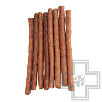 Деревенские лакомства Мясные колбаски из кролика для взрослых собак средних и крупных пород