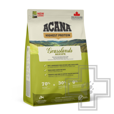 Acana Grasslands Корм беззерновой для собак всех пород и возрастов, с ягненком