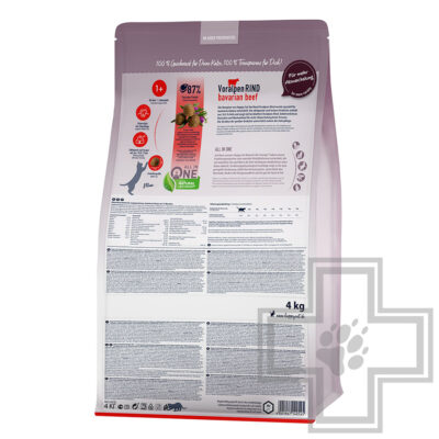 Happy Cat Sterilised Voralpen Rind Корм для взрослых стерилизованных кошек, с говядиной