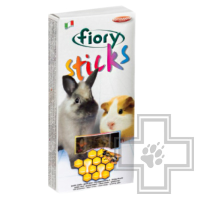 Fiory Палочки для карликовых кроликов, со вкусом меда