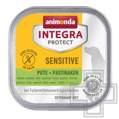 INTEGRA Protect Sensitive Консервы-диета для собак при аллергии, с индейкой и пастернаком