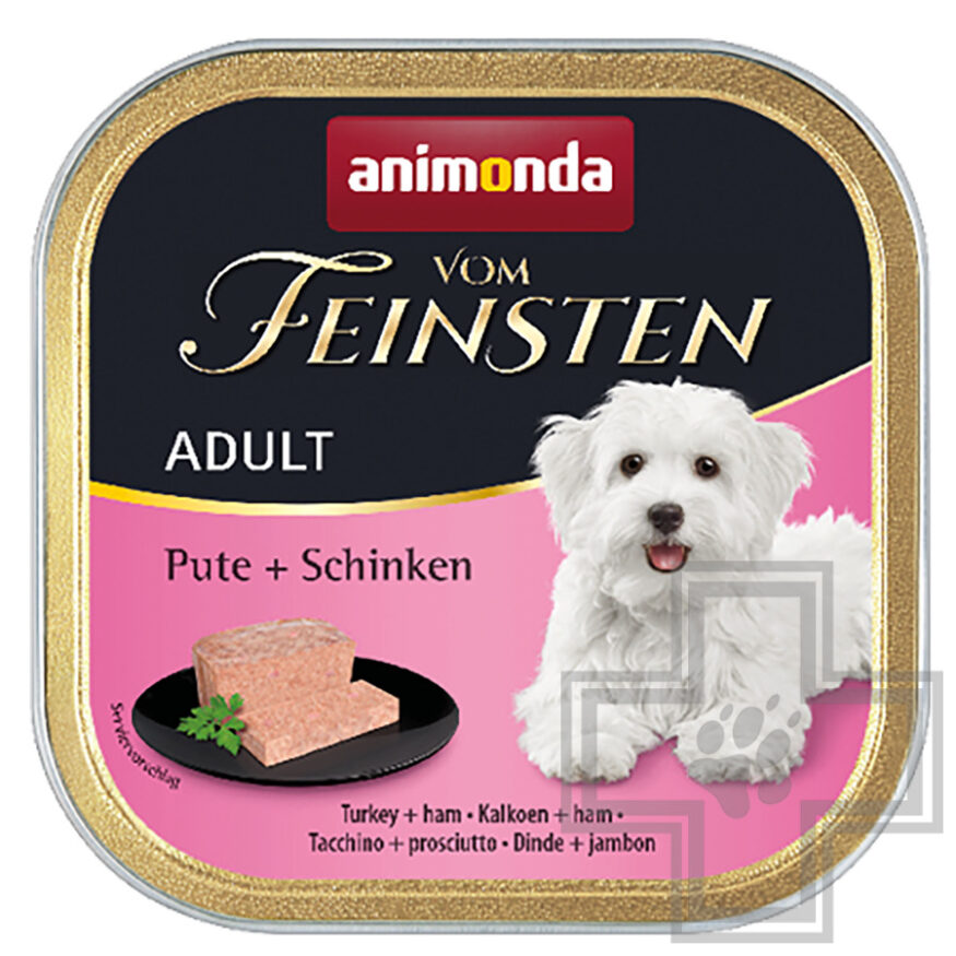 Vom Feinsten Консервы для взрослых собак, с индейкой и ветчиной Vom Feinsten Консервы для взрослых собак, с индейкой и ветчиной