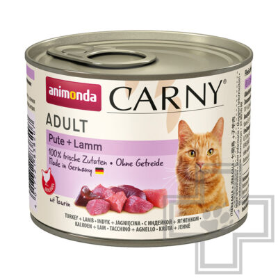 Carny Adult Консервы для взрослых кошек, с индейкой и ягненком