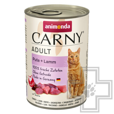 Carny Adult Консервы для взрослых кошек, с индейкой и ягненком