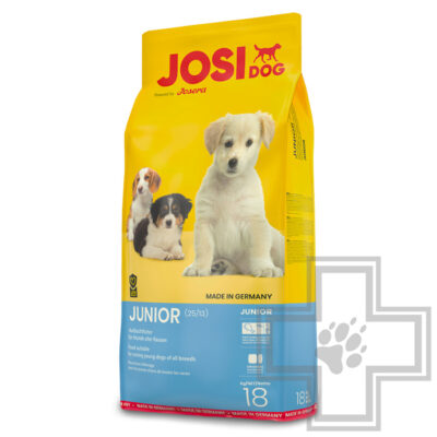 Josera JosiDog Junior 25/13 Корм для щенков всех пород начиная с 8-й недели жизни