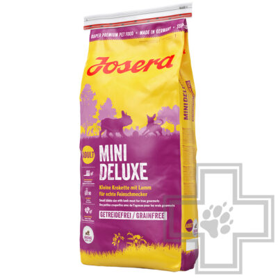 Josera MiniDeluxe 25/17 Корм беззерновой для взрослых активных собак мелких пород
