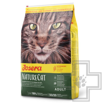 Josera NatureCat Adult Sensitive 33/20 Корм для кошек с чувствительным пищеварением и котят от 6 мес