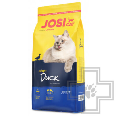 Josera JosiCat Crispy Duck Adult 27/9 Корм для взрослых кошек, с уткой