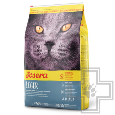 Josera Leger Adult light Корм для взрослых склонных к полноте и стерилизованных кошек, с уткой