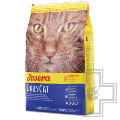 Josera DailyCat Adult 33/16 Корм беззерновой для взрослых кошек с чувствительным пищеварением