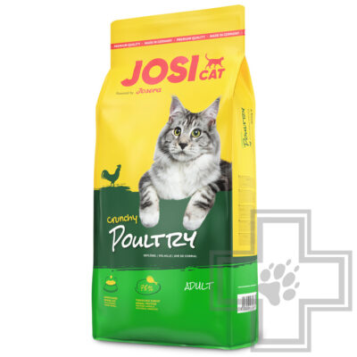 Josera JosiCat Poultry Crunchy 28/9 Корм для взрослых кошек, с домашней птицей