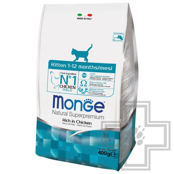 Monge Daily Line Корм для котят и беременных кошек, с курицей