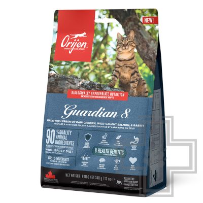 Orijen Cat Guardian 8 Корм беззерновой для взрослых кошек