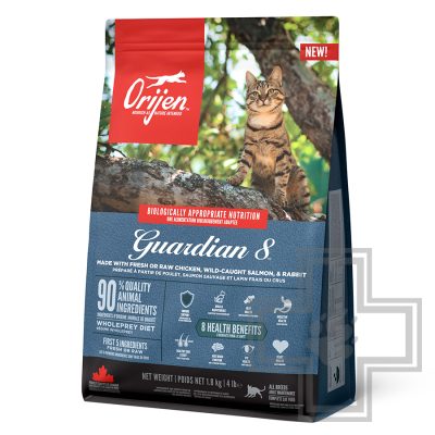 Orijen Cat Guardian 8 Корм беззерновой для взрослых кошек