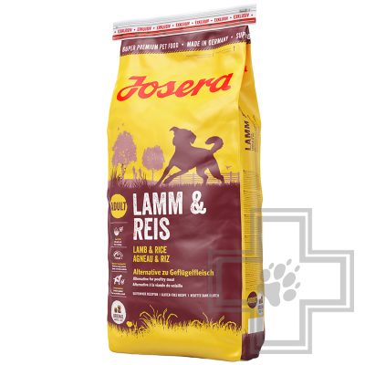 Josera Lamb & Rice Adult 20/11 Корм беззерновой для взрослых собак всех пород, с ягненком и рисом