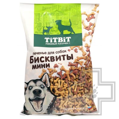 TiTBiT Печенье для собак Бисквиты мини