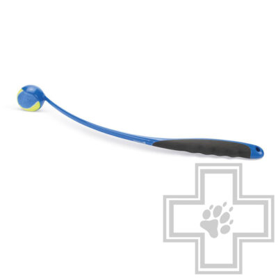 Beeztees Игрушка для собак "Метатель теннисных мячей", синий