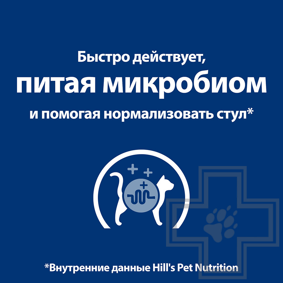 Hill's PD Gastrointestinal Biome Пресервы-диета для кошек при расстройствах пищеварения, с курицей