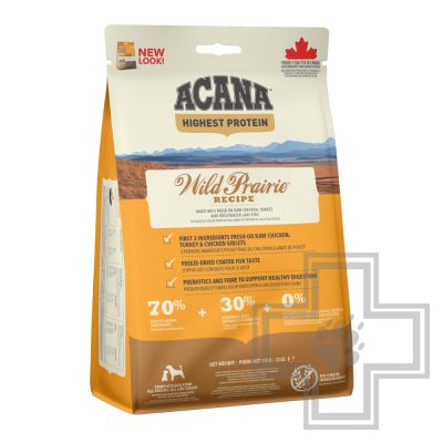 Acana Wild Prairie Корм беззерновой для щенков и взрослых собак, с цыпленком и индейкой