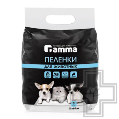 Gamma Пеленки для животных, 40х60 см (цена за 1 упаковку)