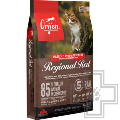 Orijen Regional Red Корм беззерновой для кошек всех возрастов