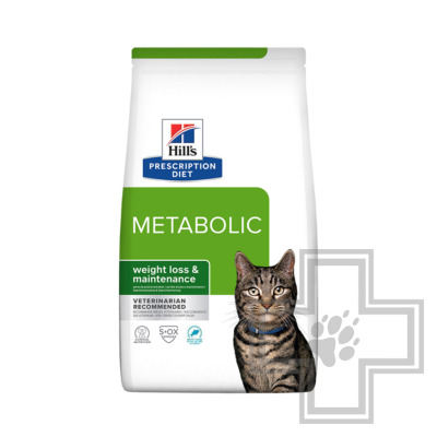 Hill's PD Metabolic Корм-диета для кошек при избыточном весе и ожирении, с тунцом